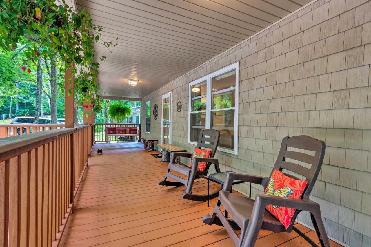 Beech Mountain Home With Covered Deck, Near Skiing! エクステリア 写真