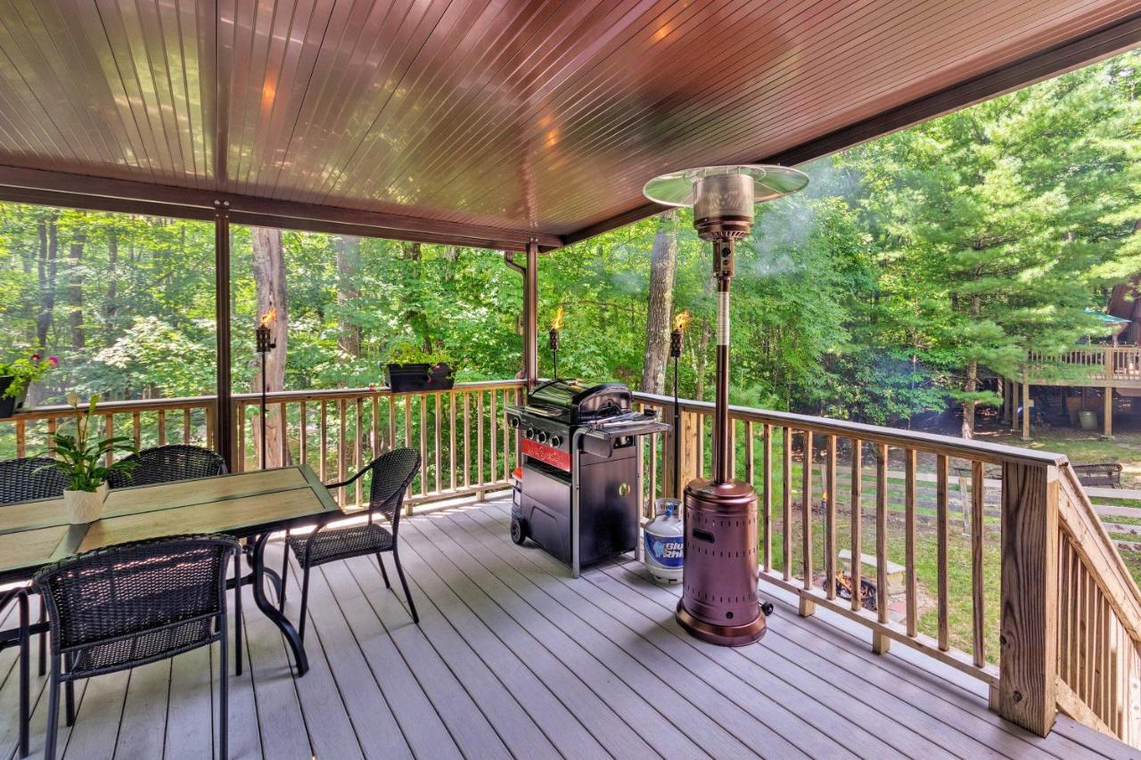 Beech Mountain Home With Covered Deck, Near Skiing! エクステリア 写真